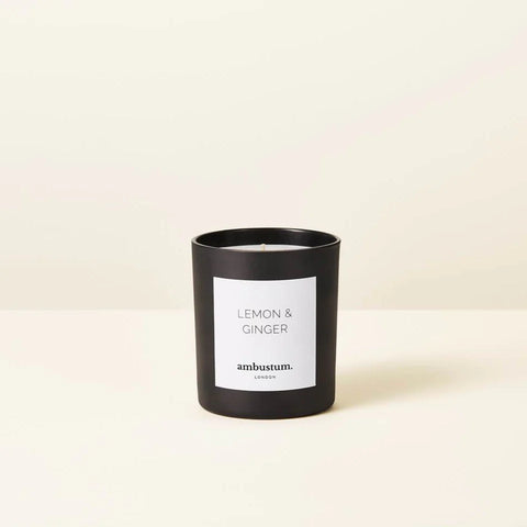 Lemon & Ginger Scented Candle